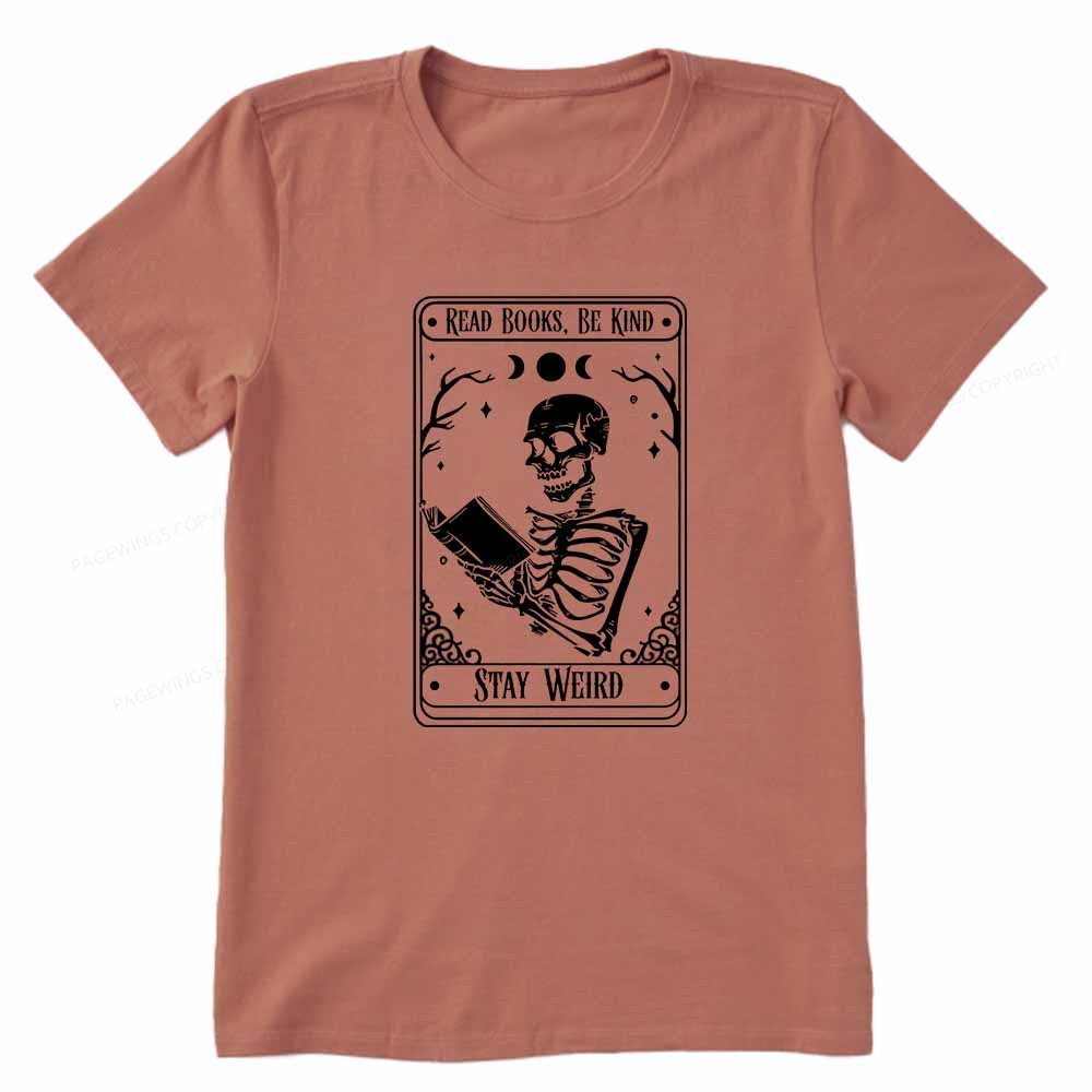 Pagewings Read Books Be Kind Unisex Classic T-shirt