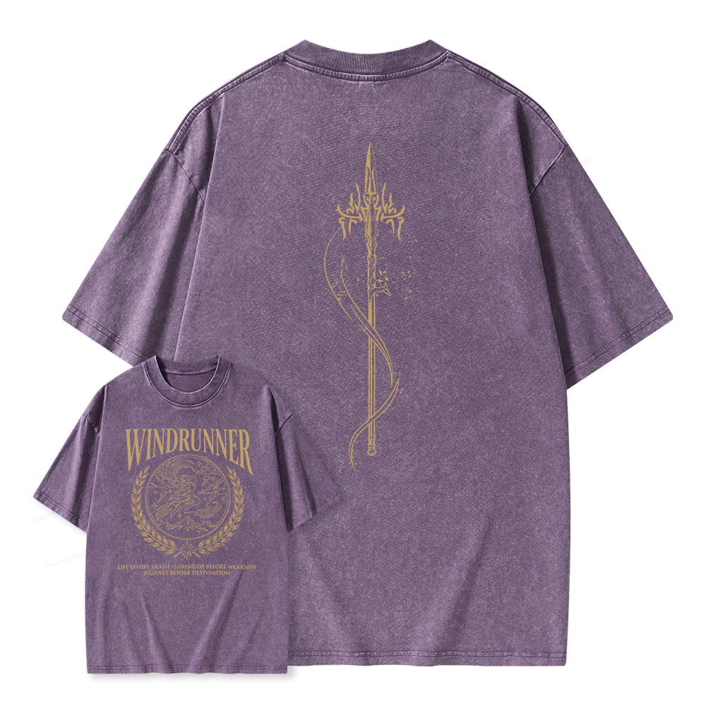 Pagewings Windrunner Unisex Washed T-shirt
