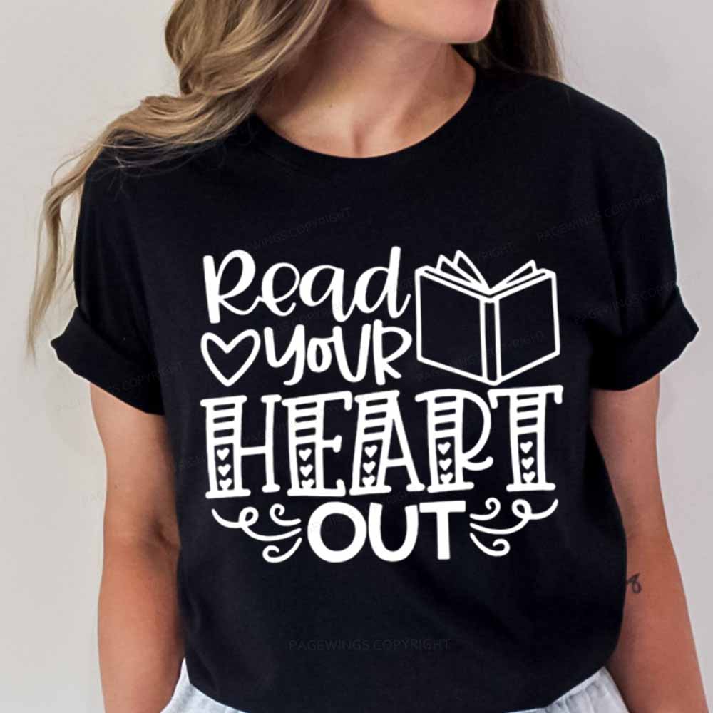 Pagewings Read Your Heart Out Unisex Classic T-shirt