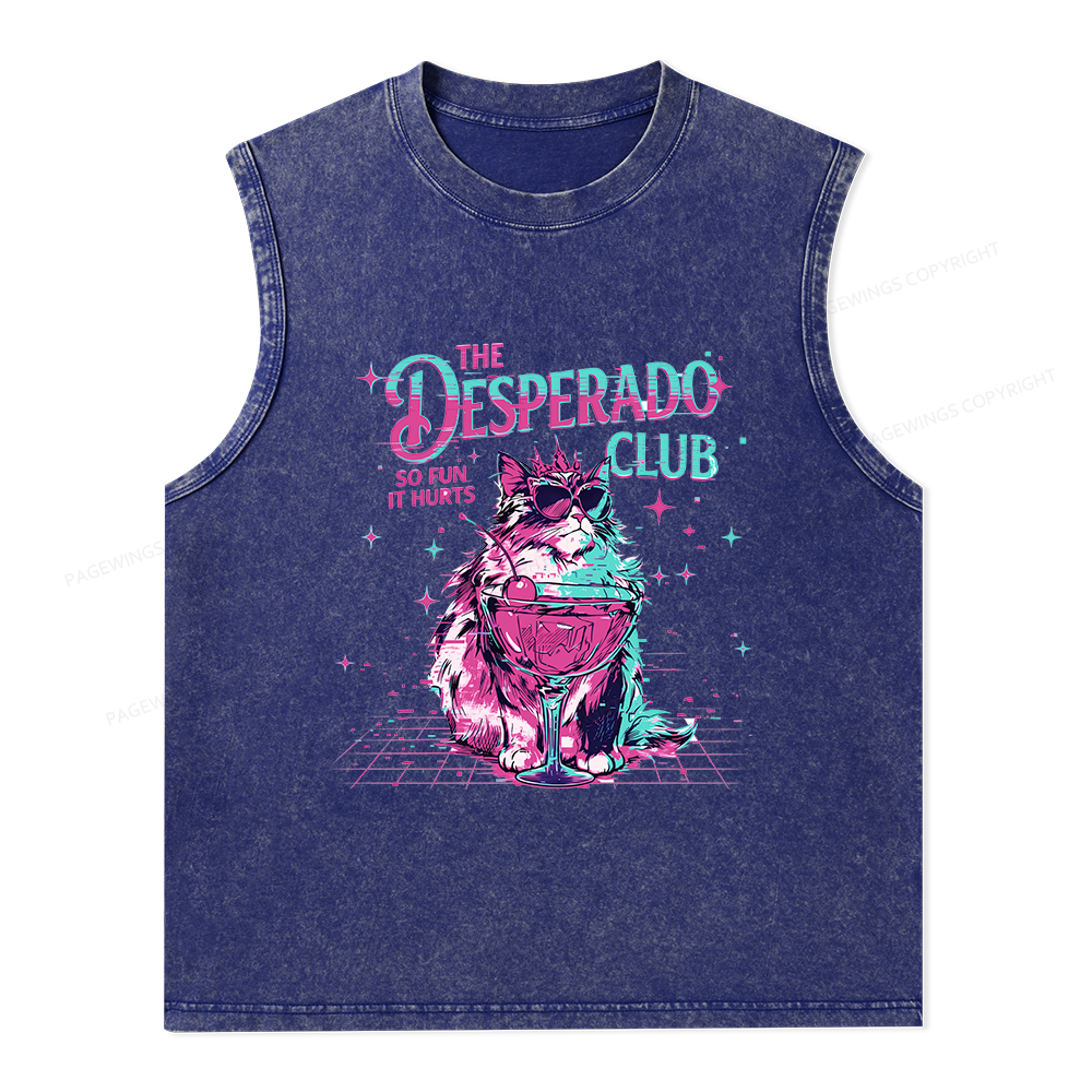 Pagewings Sci Fi Fan Unisex Washed Tank Top