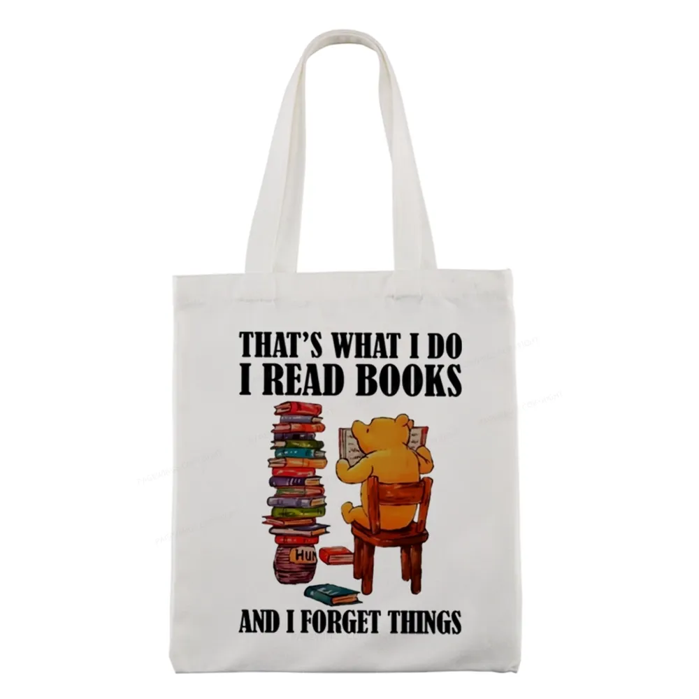Pagewings That's What I Do I Read Books Tote Bag
