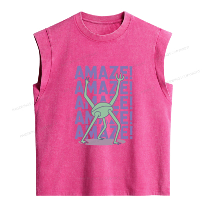 Pagewings Rocky Amaze Women's Washed Tank Top