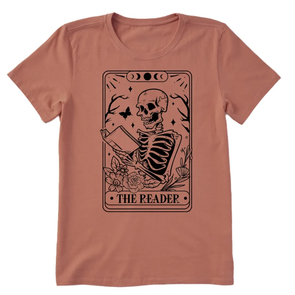 Pagewings The Reader Tarot Card Unisex Classic T-shirt