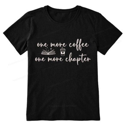 Pagewing Just One More Coffee and Books Unisex Classic T-shirt