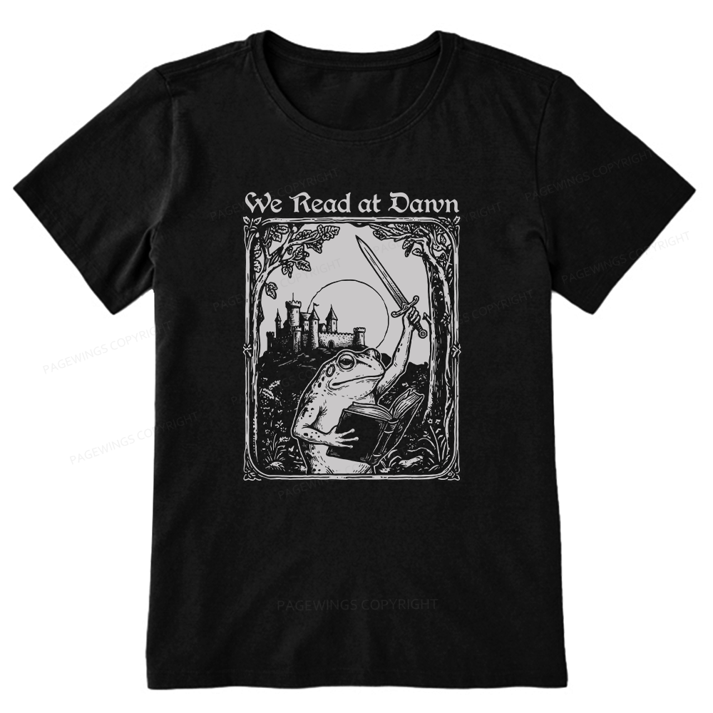 Pagewings We Read At Dawn Unisex Classic T-shirt