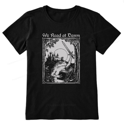 Pagewings We Read At Dawn Unisex Classic T-shirt