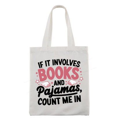 Pagewing Lover Funny Book Reading Tote Bag