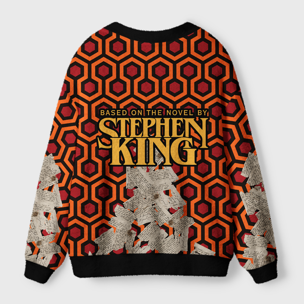 Pagewings Based On The Novel By Horror Writer Light Knit Unisex Cardigan Sweaters