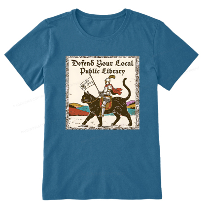 Pagewings Defend Your Local Public Library Unisex Classic T-shirt