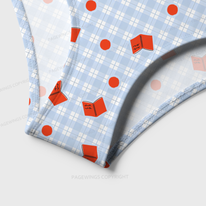 Pagewings Books Lover One-Piece Swimsuit 