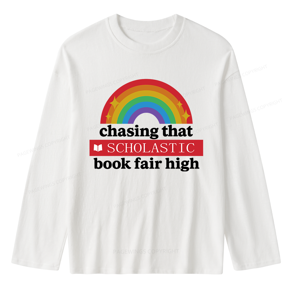 Pagewings Book Lovers Unisex Lightweight Long Sleeve T-Shirt