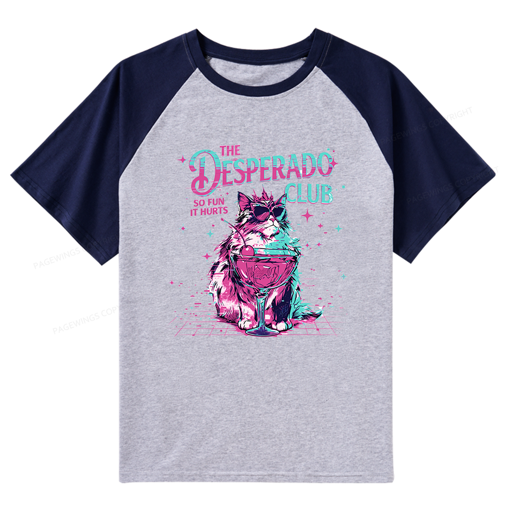 Pagewings Sci Fi Fan Raglan T-shirt