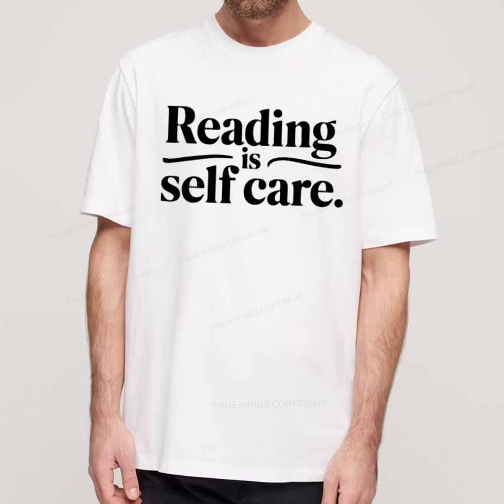 Pagewings Reading Self Care Unisex Tee Unisex Classic T-shirt