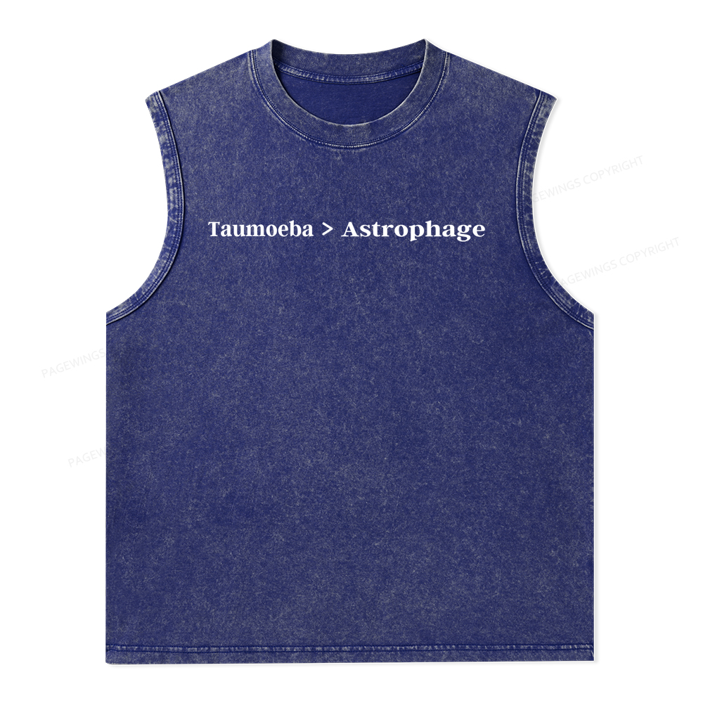 Pagewings Taumoeba Astrophage Unisex Washed Tank Top