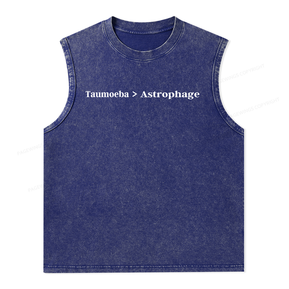 Pagewings Taumoeba Astrophage Unisex Washed Tank Top