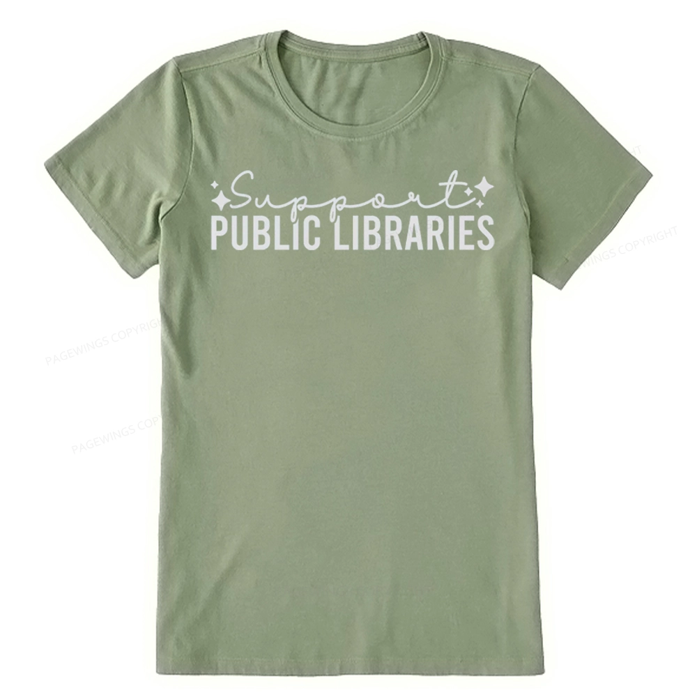 Pagewings Public Libraries Unisex Classic T-shirt