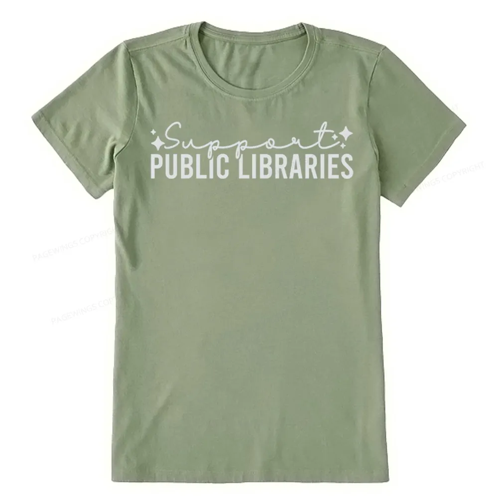 Pagewings Public Libraries Unisex Classic T-shirt