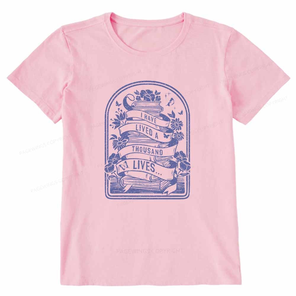 Pagewings Literature Shirt for Bibliophiles Unisex Classic T-shirt