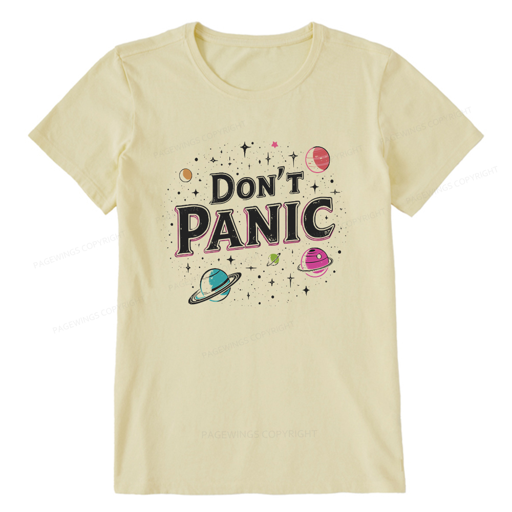 Pagewings Don't Panic Unisex Classic T-shirt