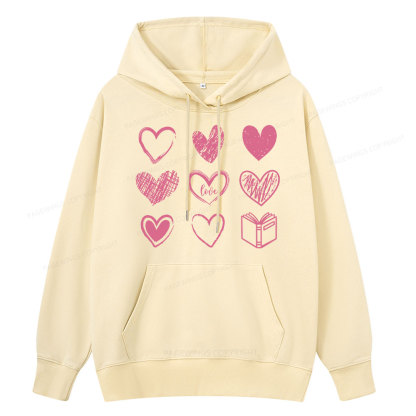 Pagewings To Love And Learn How To Be Loved Unisex Classic Hoodie