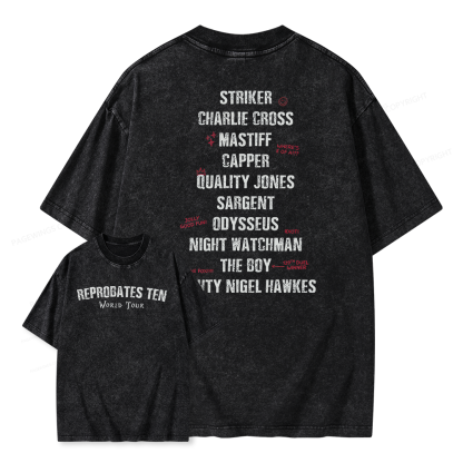 Pagewings Literature Books Unisex Washed T-shirt