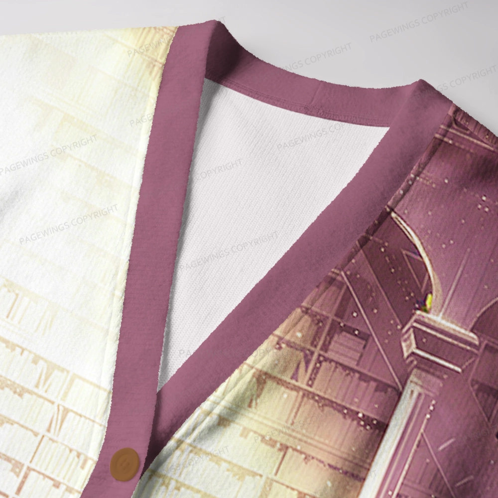 Pagewings Library Unisex Ugly Cardigan Sweaters