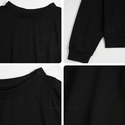 Pagewings Very Fond Of Walking Women Off Shoulder Sweatshirt