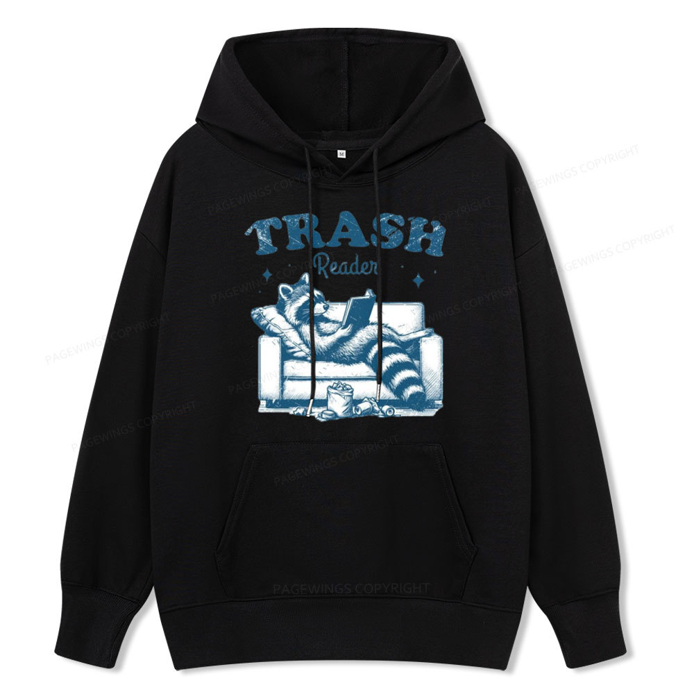 Pagewings Trash Reader Unisex Classic Hoodie