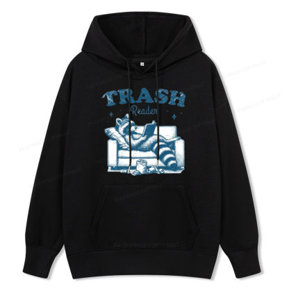 Pagewings Trash Reader Unisex Classic Hoodie