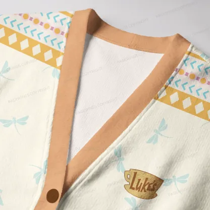 Pagewings Stars Hollow 1779 Connecticut Unisex Ugly Cardigan Sweaters