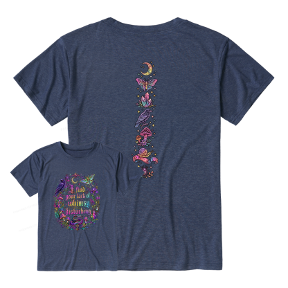 Pagewings I Find Your Lack Of Whimsy Unisex Heather T-Shirt