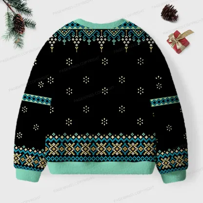 Pagewings Sanctuary Moon Unisex Ugly Knit Sweatshirt
