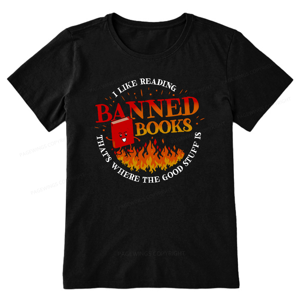 Pagewings Banned Books Unisex Classic T-shirt