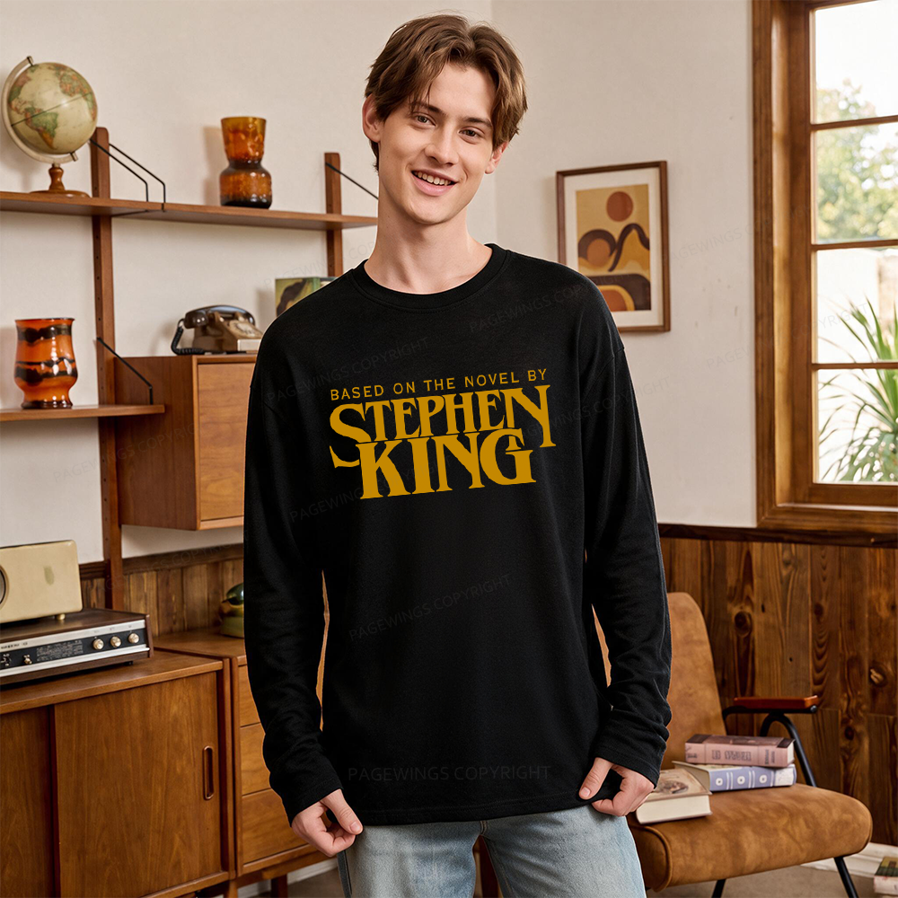 Pagewings A Novel By Horror Writer Unisex Lightweight Long Sleeve T-Shirt