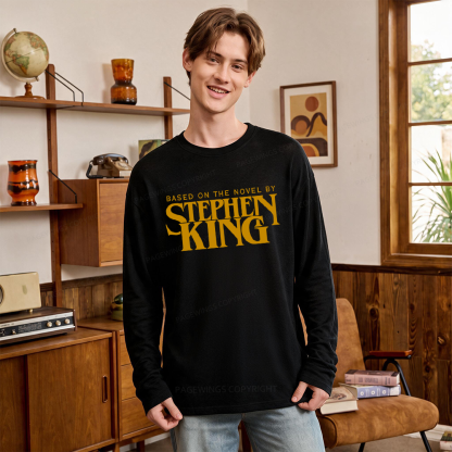 Pagewings A Novel By Horror Writer Unisex Lightweight Long Sleeve T-Shirt