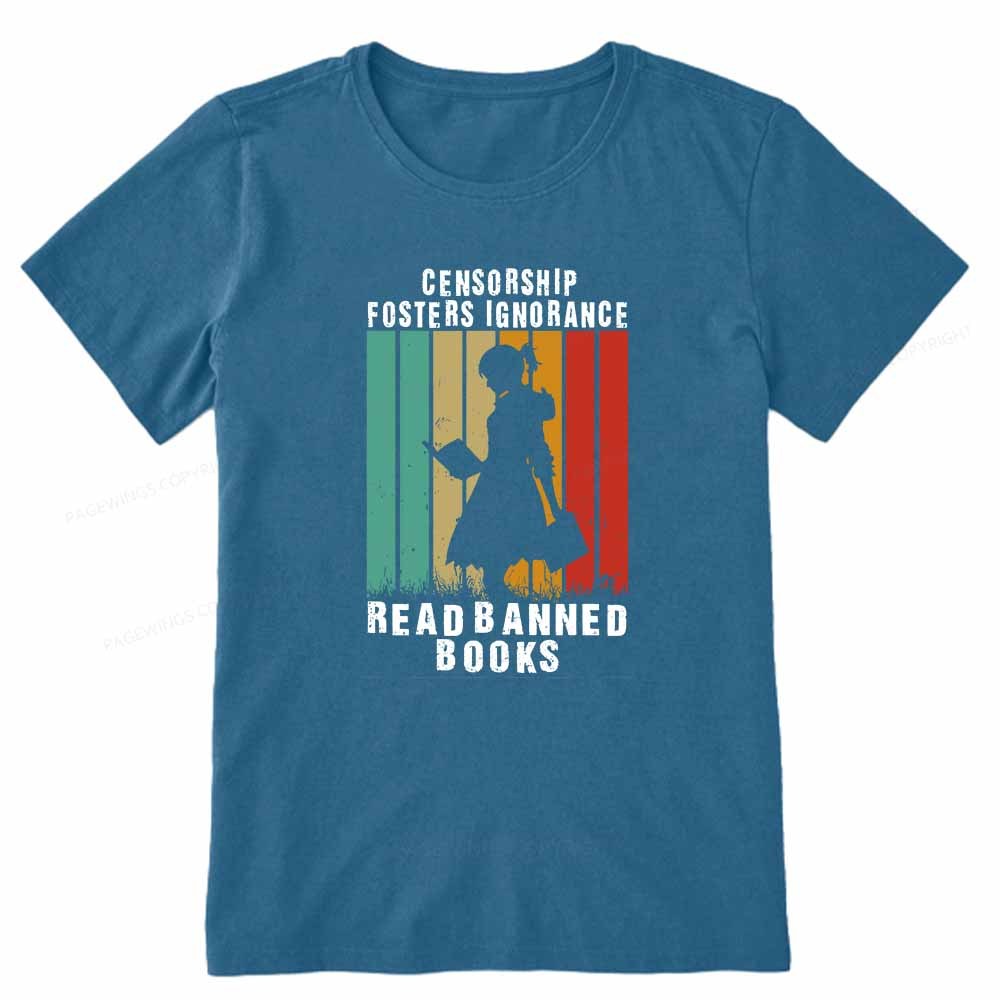 Pagewings Banned Books Vintage T-Shirt Unisex Classic T-shirt
