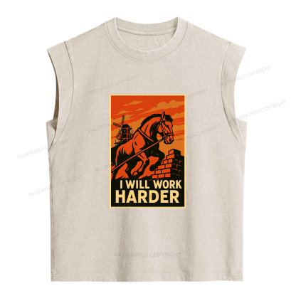 Pagewings Dystopia Quote Women's Washed Tank Top