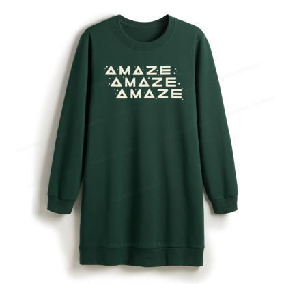 Pagewings Sci Fi Sweatshirt Dress