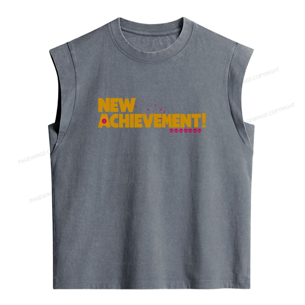Pagewings New Achievement Women's Washed Tank Top