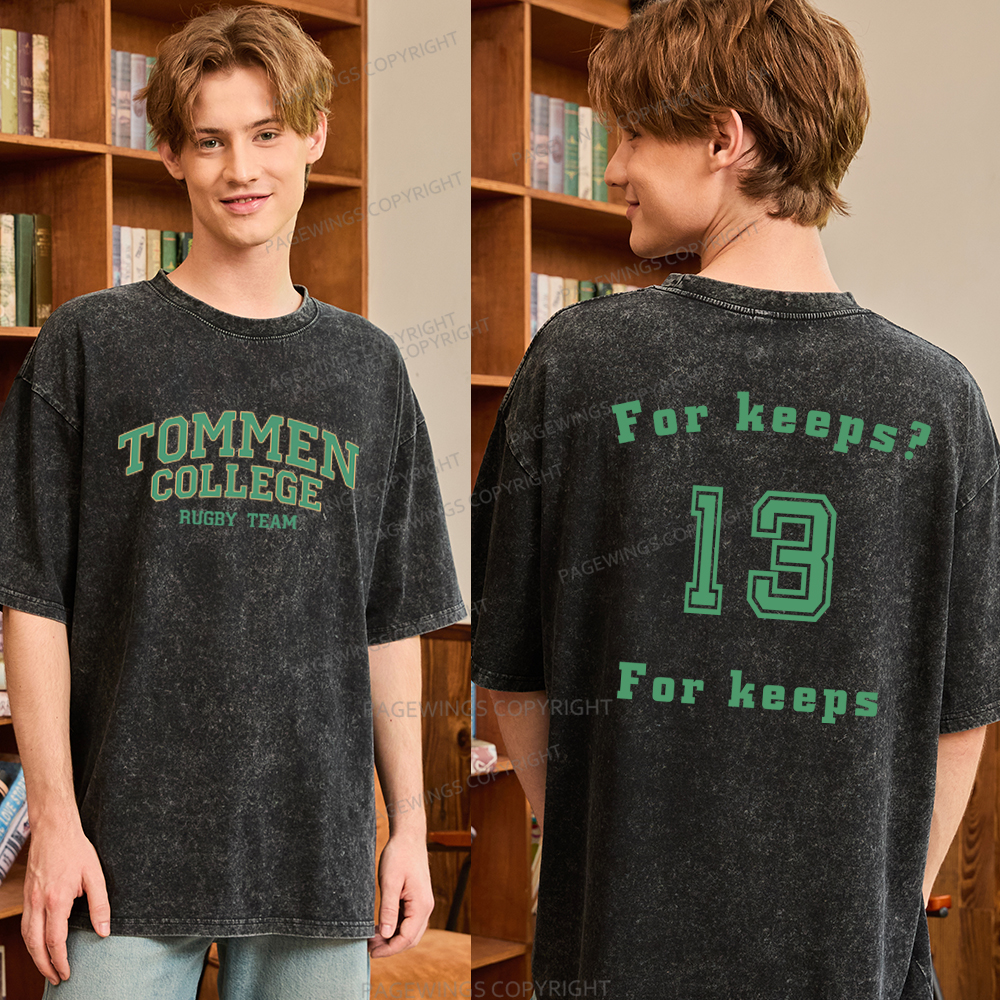 Pagewings Romance Novel Lover Unisex Washed T-shirt