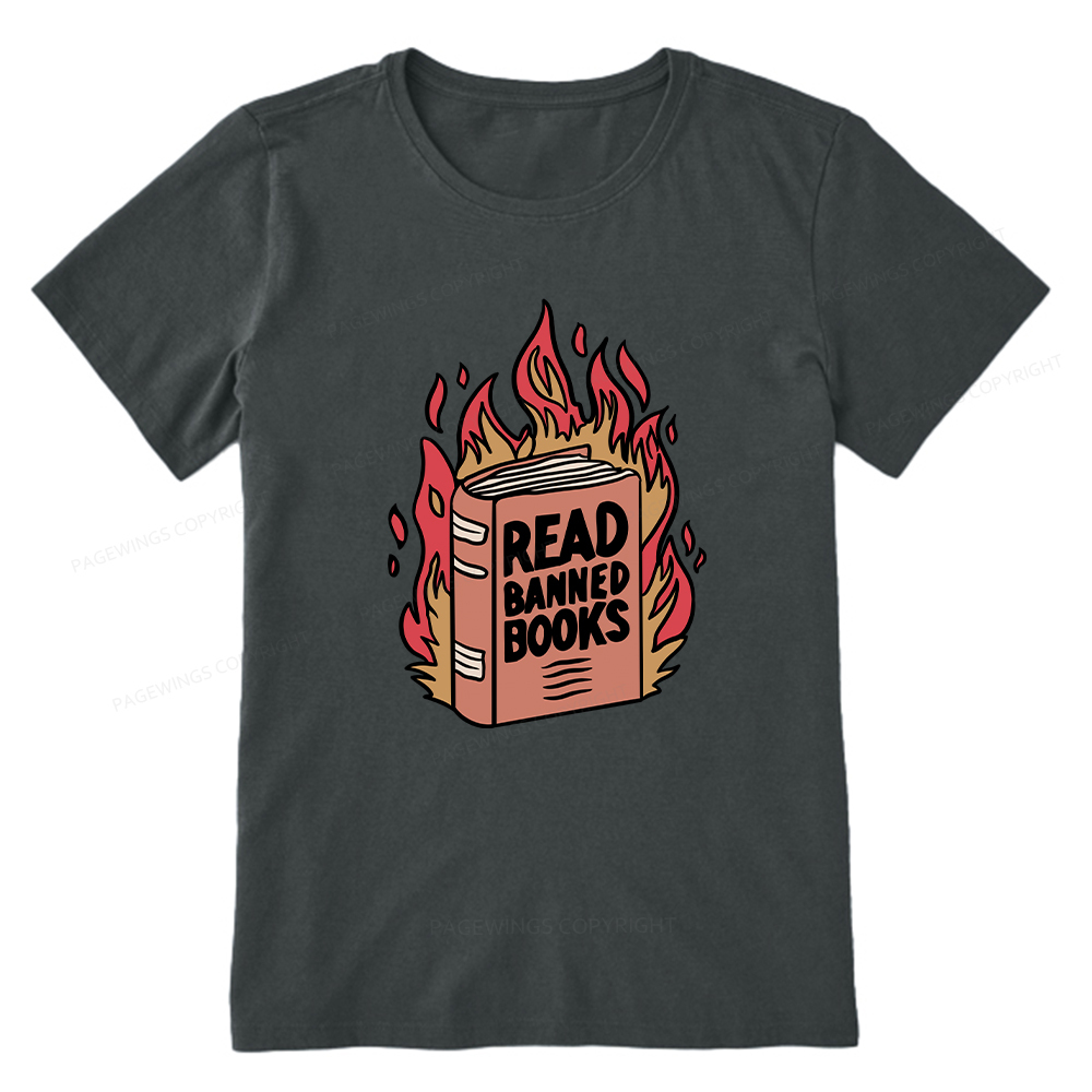 Pagewings Read Banned Books Shirt Unisex Classic T-shirt