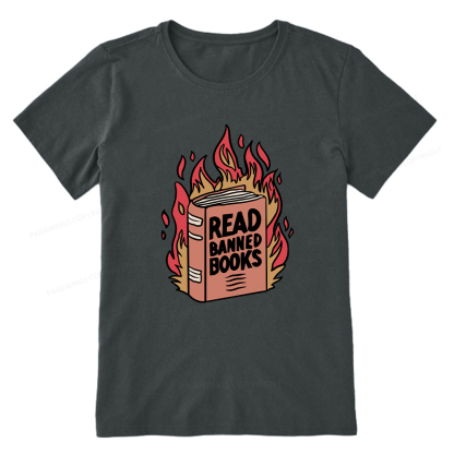 Pagewings Read Banned Books Shirt Unisex Classic T-shirt