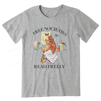 Pagewings Free societies read freely shirt Unisex Classic T-shirt