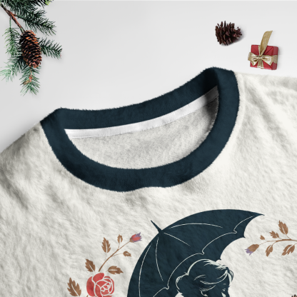 Pagewings Books Minds Unisex Ugly Light Knit Sweatshirt