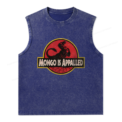 Pagewings Mongo Is Appalled Unisex Washed Tank Top