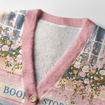 Pagewings Bookstore Light Knit Unisex Cardigan Sweaters