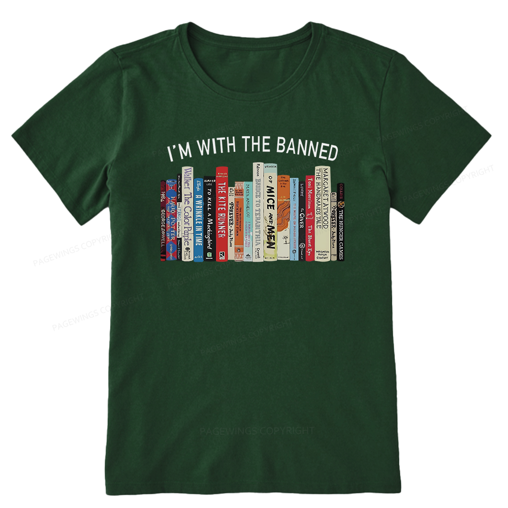 Pagewings I'm With The Banned Reading Unisex Classic T-shirt