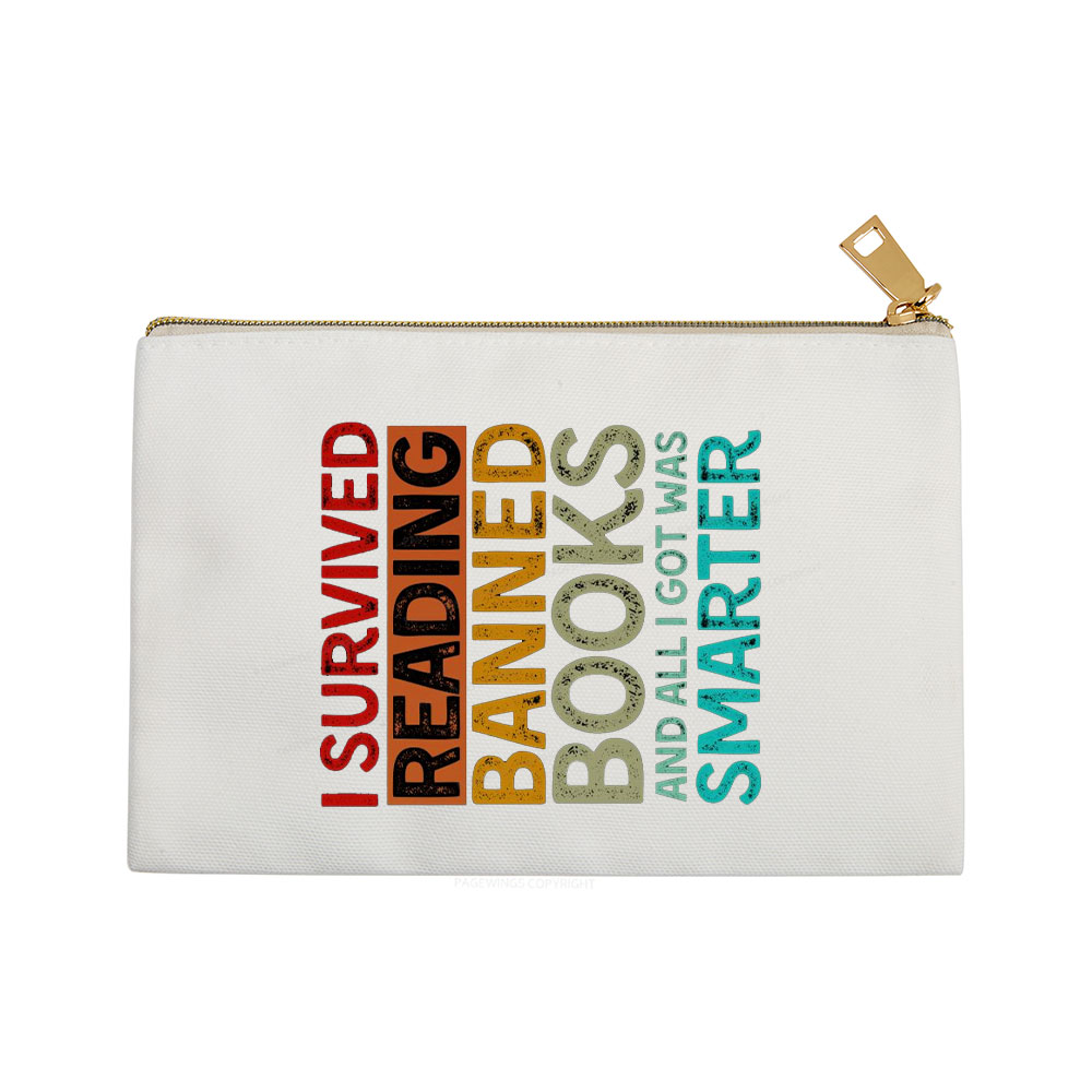 Pagewings I Survived Reading Banned Books And All I Got Was Smarter Pouch