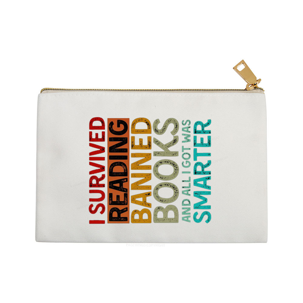 Pagewings I Survived Reading Banned Books And All I Got Was Smarter Pouch