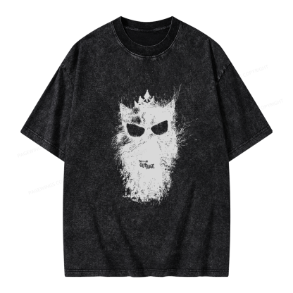 Pagewings This Is An Outrage Unisex Washed T-shirt